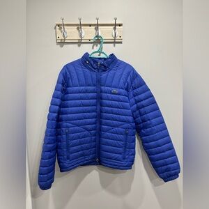 Lacoste Kids Blue Puffer Jacket